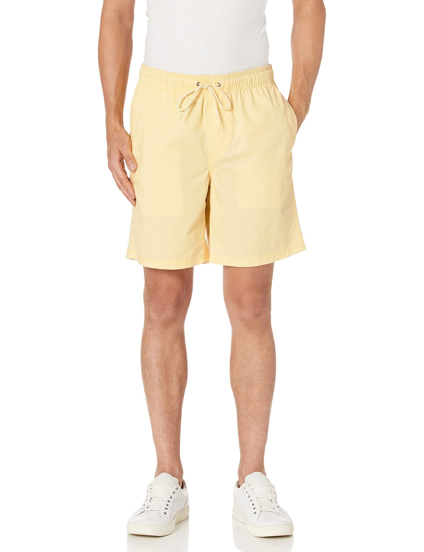 Amazon Essentials Men's 8" Inseam Relaxed-Fit Drawstring Walk Shorts with Elastic Waist