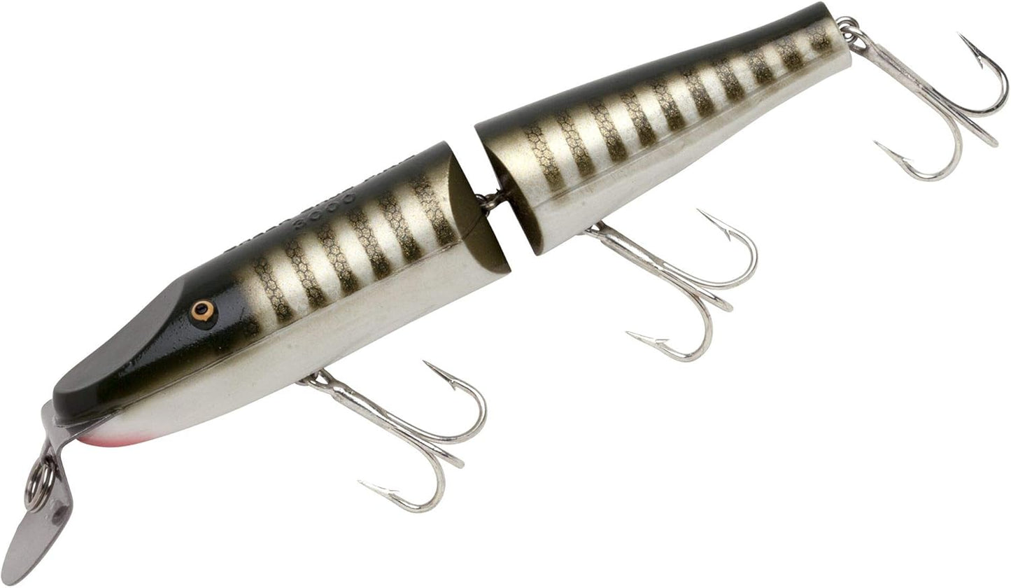 Jointed Pikie Fishing Lure for Large Bass, Striper, Musky and Pike, Fishing Lures for Freshwater, 6", 1 3/4 oz, Pikie, (I3000PPI)