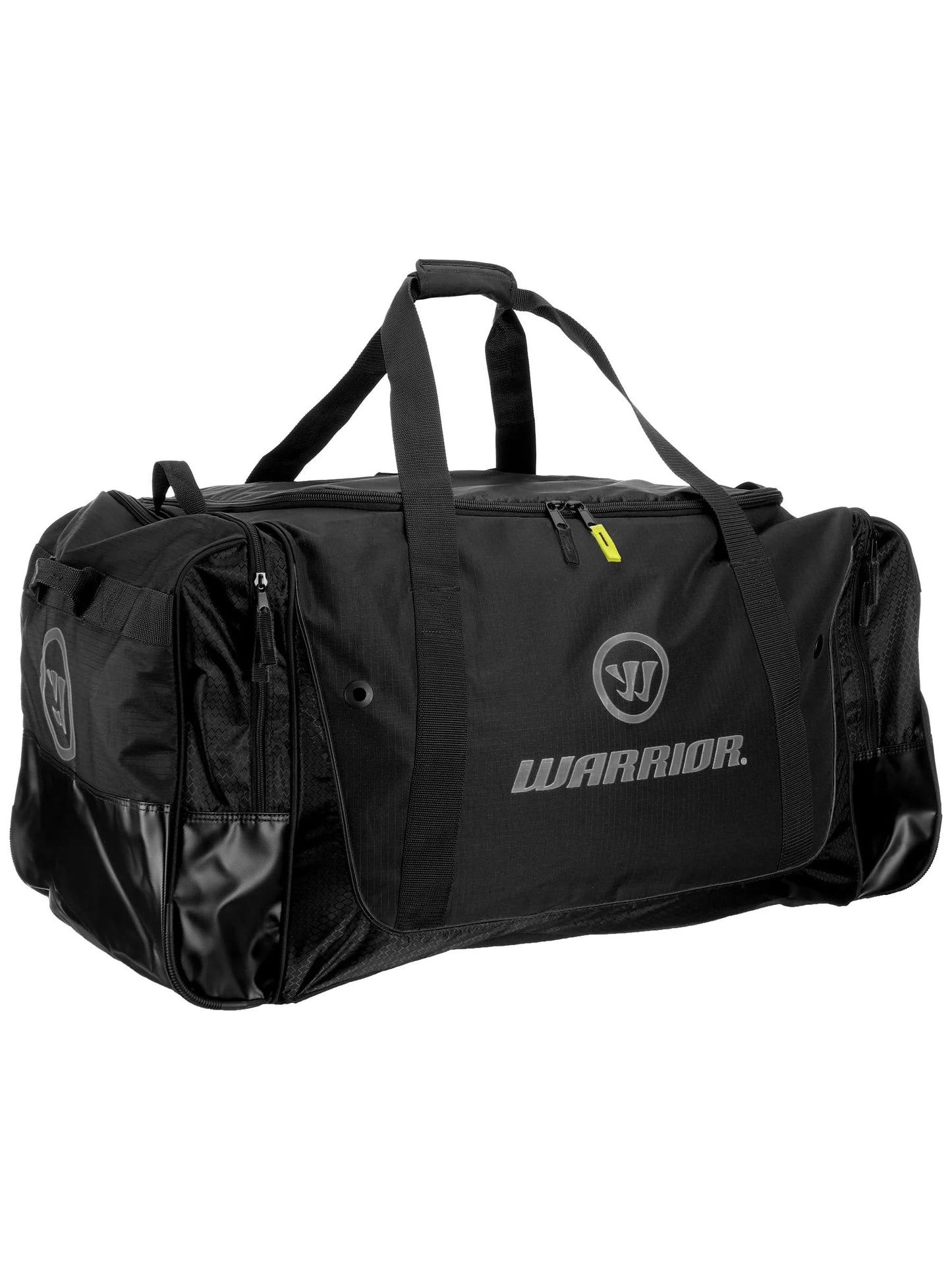 Warrior Q20 Carry Hockey Bag, Black/Grey (Large (37" x 20" x 19"))