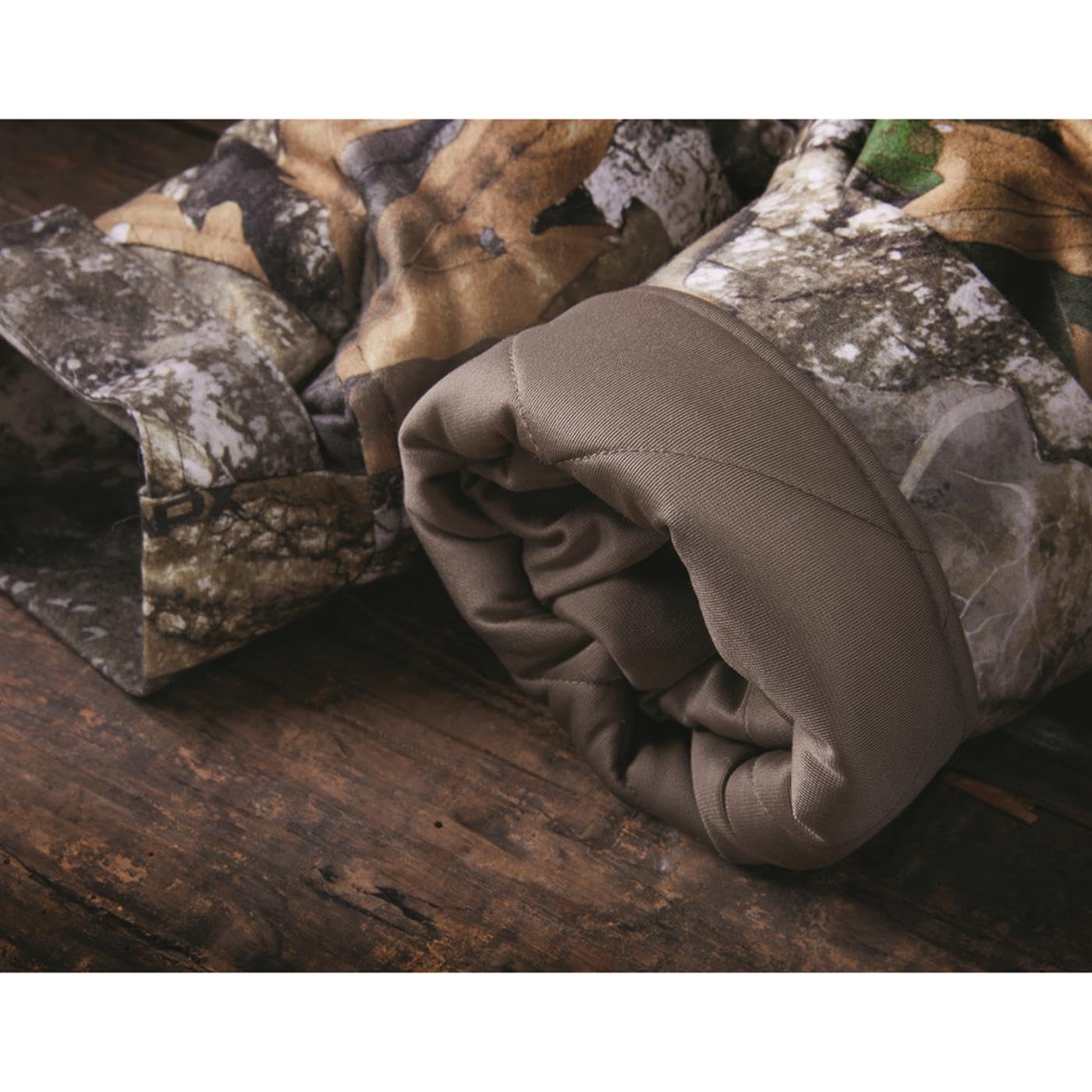 Guide Gear Men's Dry Waterproof Hunting Coveralls with Hood, Insulated Camo Hunt Overalls