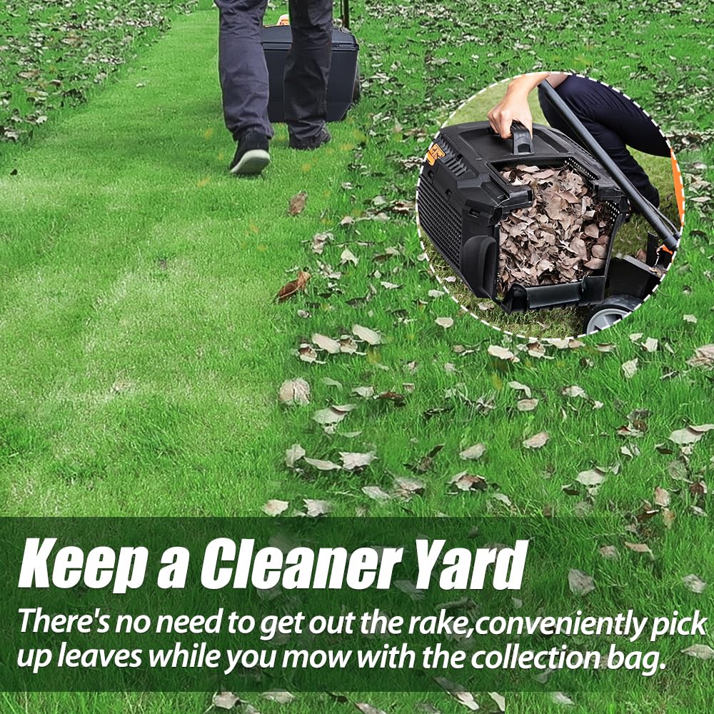 LawnMaster MEB1114K Electric Corded Lawn Mower 15-Inch 11AMP