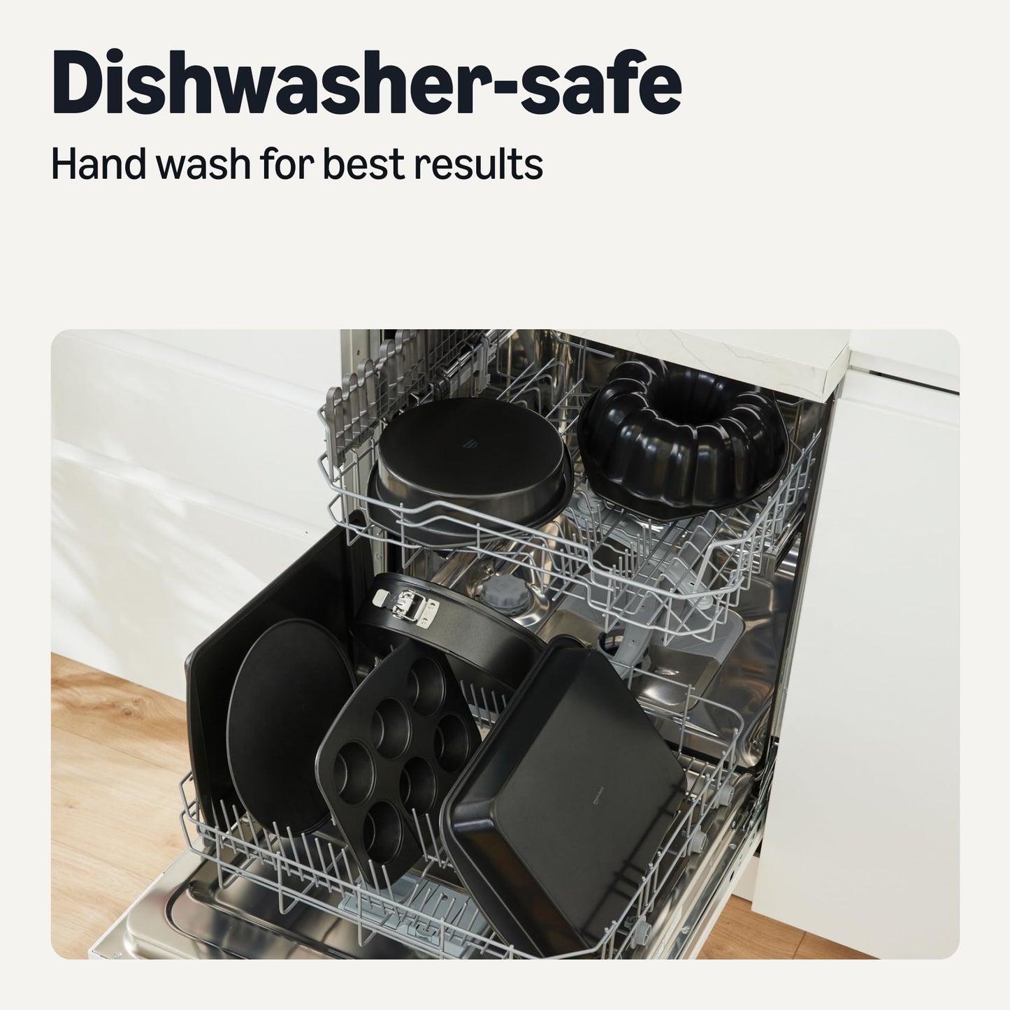 Amazon Basics Nonstick Rectangle Baking Pan, Dishwasher and Oven-Safe, 9 x 13 in.