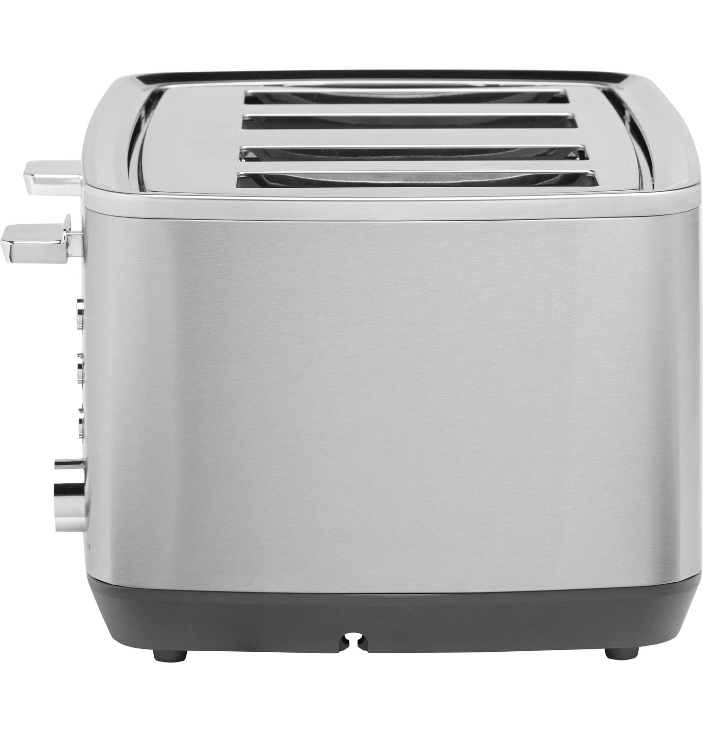 GE 2 Slice Stainless Steel Toaster, Extra Wide Slots for Toasting Bagels, Breads, Waffles & More, 7 Adjustable Shade Settings, Removable Crumb Tray, Countertop Kitchen Essentials, 850 Watts