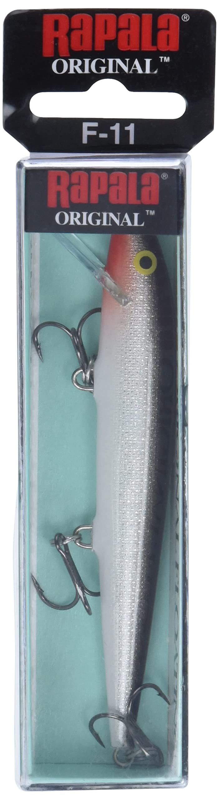 Rapala Original Floater 11 Fishing Lure (Silver, Size- 11)