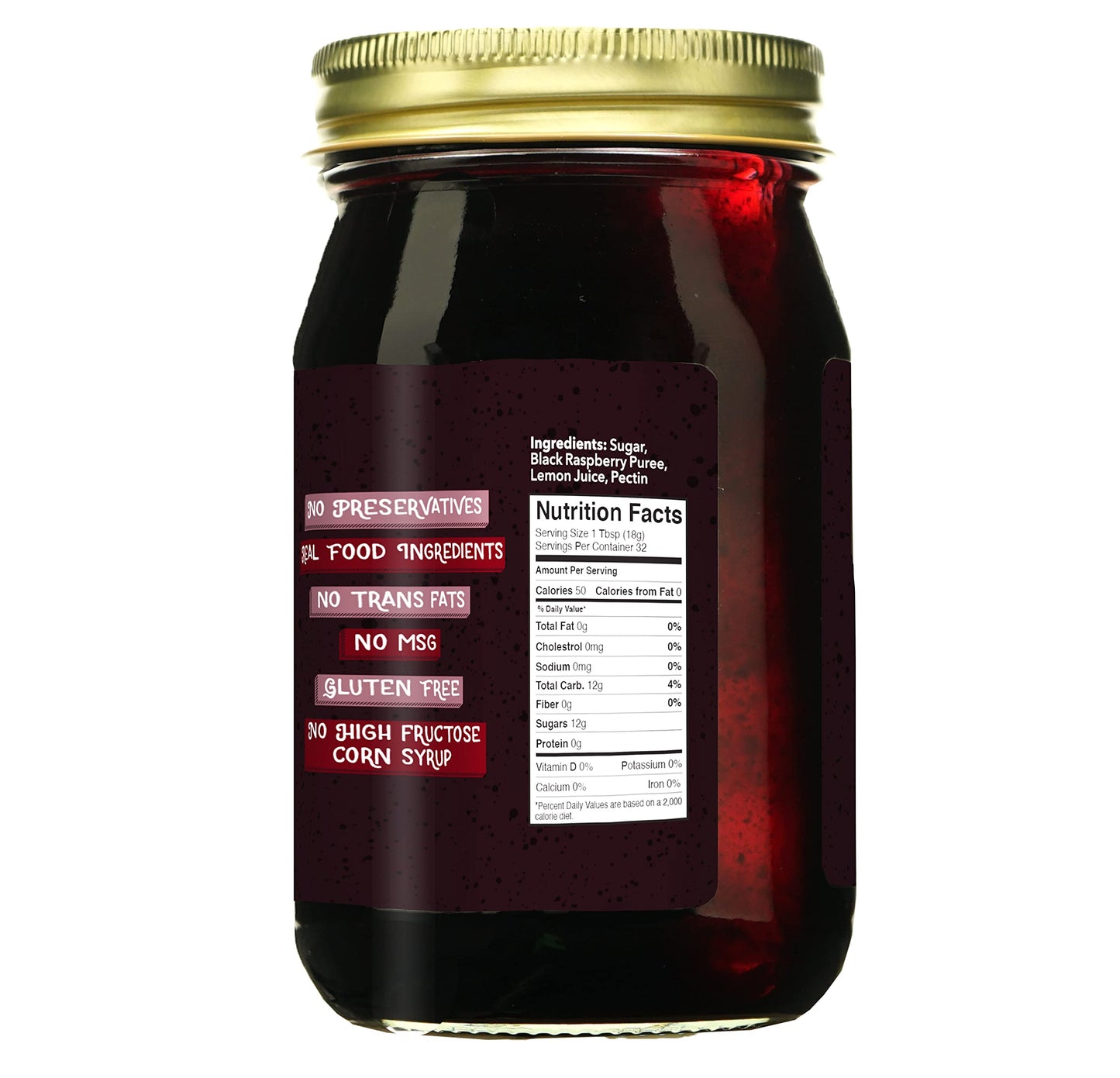 Green Jay Gourmet Spicy Jam Variety Pack - All-Natural Raspberry Jalapeno Jam, Strawberry Jalapeno Jam, Blackberry Jalapeno Jam - Vegan, Gluten-free Jam - No Preservatives - USA Made - 3 x 20 Ounces