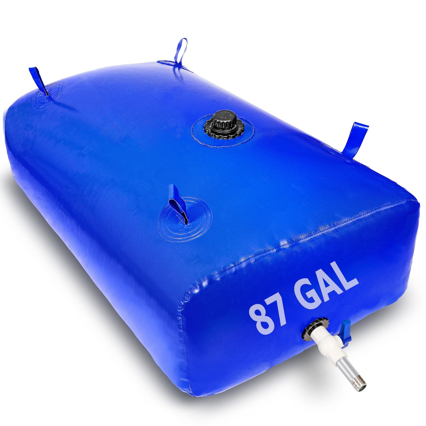 Portable Large Capacity Water Storage Bladder Containers, Foldable Water Bladder Tank, Camping Garden Drought Resistance Agricultural Irrigation Outdoor RV Emergency Water