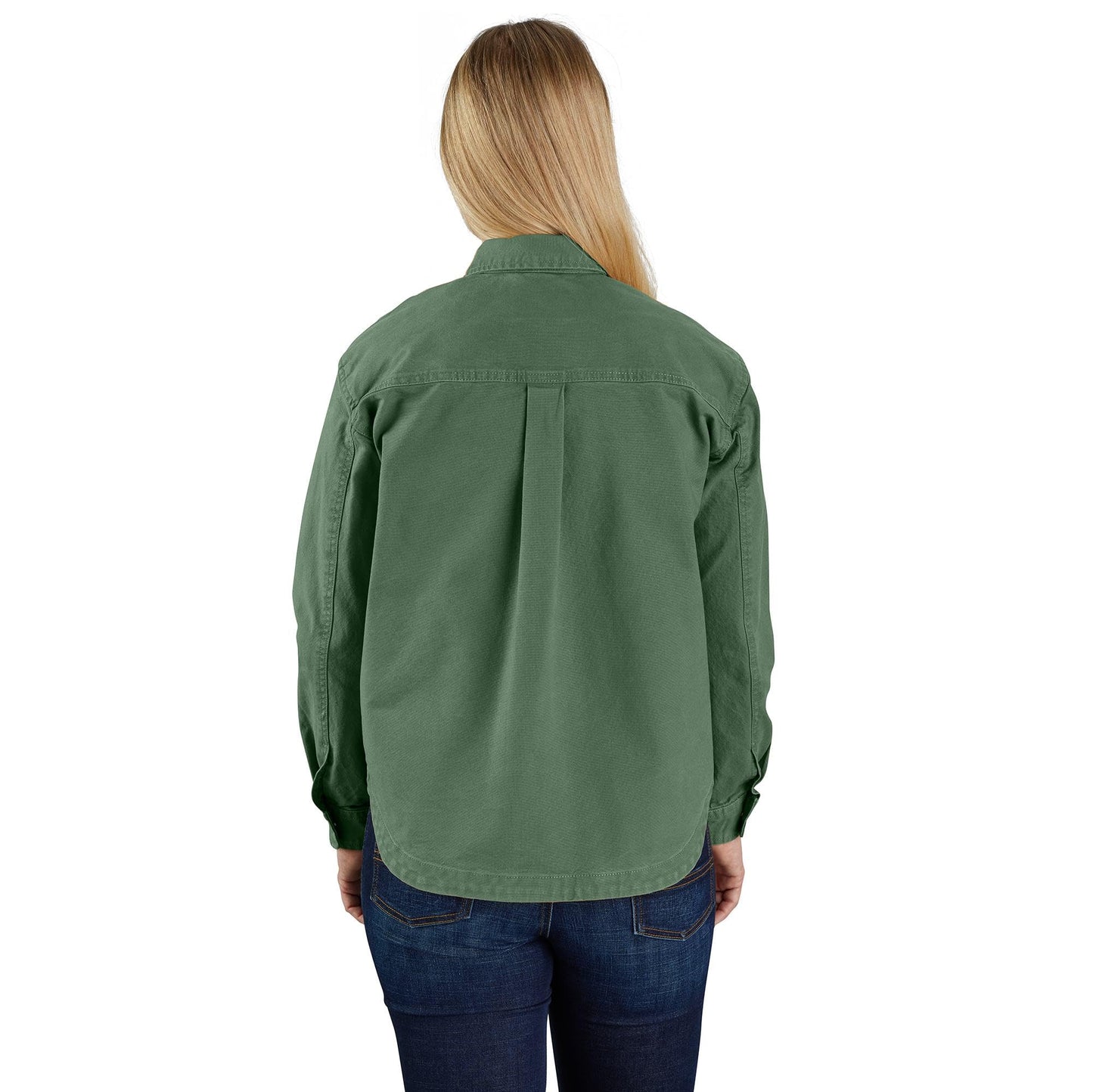 Carhartt Women's Rugged Flex Loose Fit Heavyweight Duck Overshirt