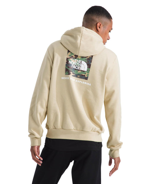 THE NORTH FACE Men's Evolution Box Camo Fill Hoodie | Sweatshirt With 2 Piece Hood, Adjustable Drawcord, Kangaroo Hand Pocket