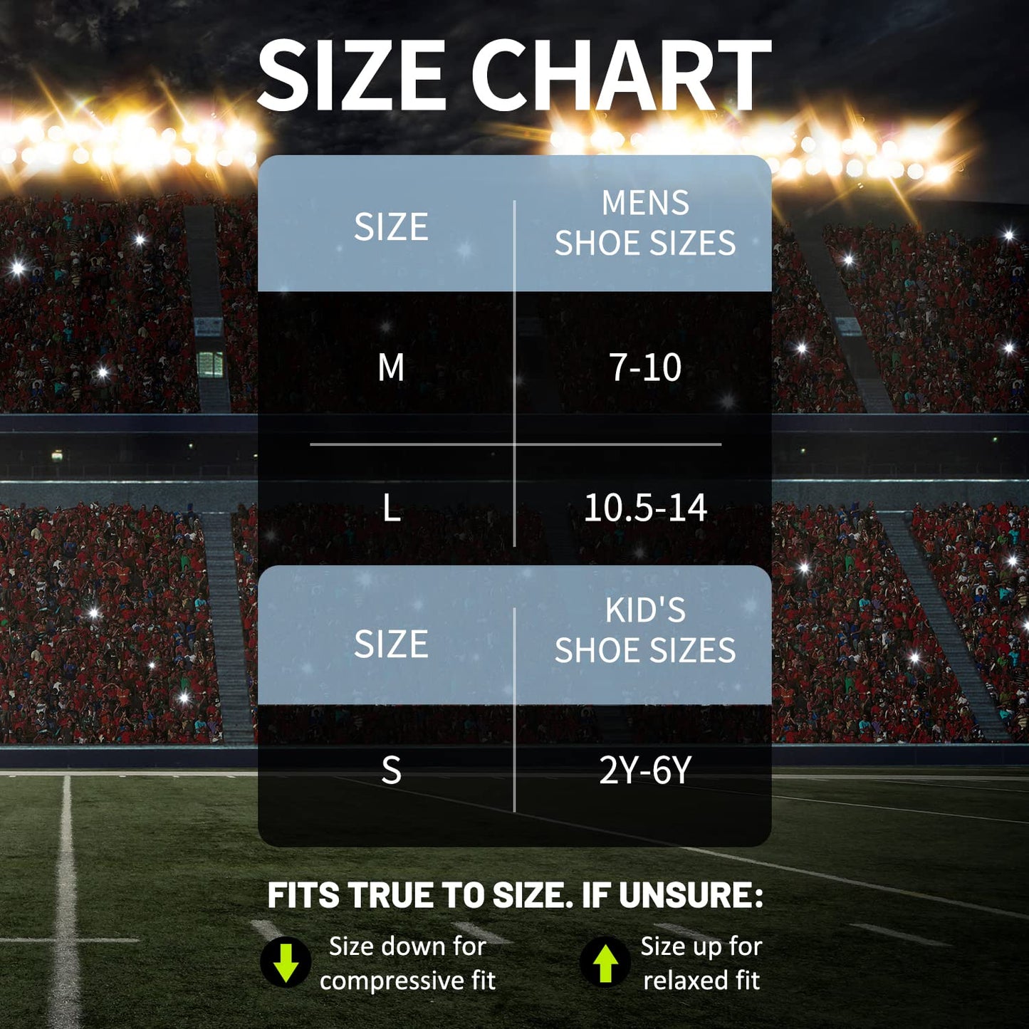 IRAMY Scrunch Long Football Socks Men Youth Boys 1 Pack Combed Cotton With Ankle Support Padded Knee High Socks Breathable White Sports Socks