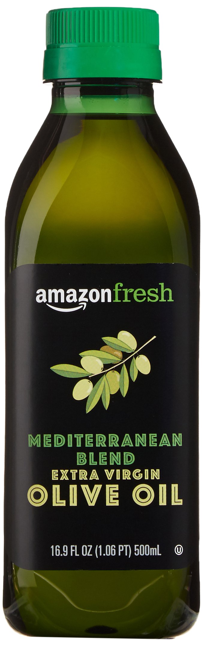 Amazon Fresh, Mediterranean Blend Extra Virgin Olive Oil, 3.6 Fl Oz (2L)