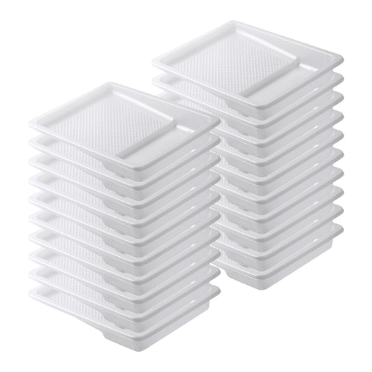 Bates- Paint Tray Liner, 9 Inch, 10 Pack, Paint Roller Tray, Disposable Plastic Paint Trays, Paint Pans Trays, Paint Supplies for House Painting, Roller Tray