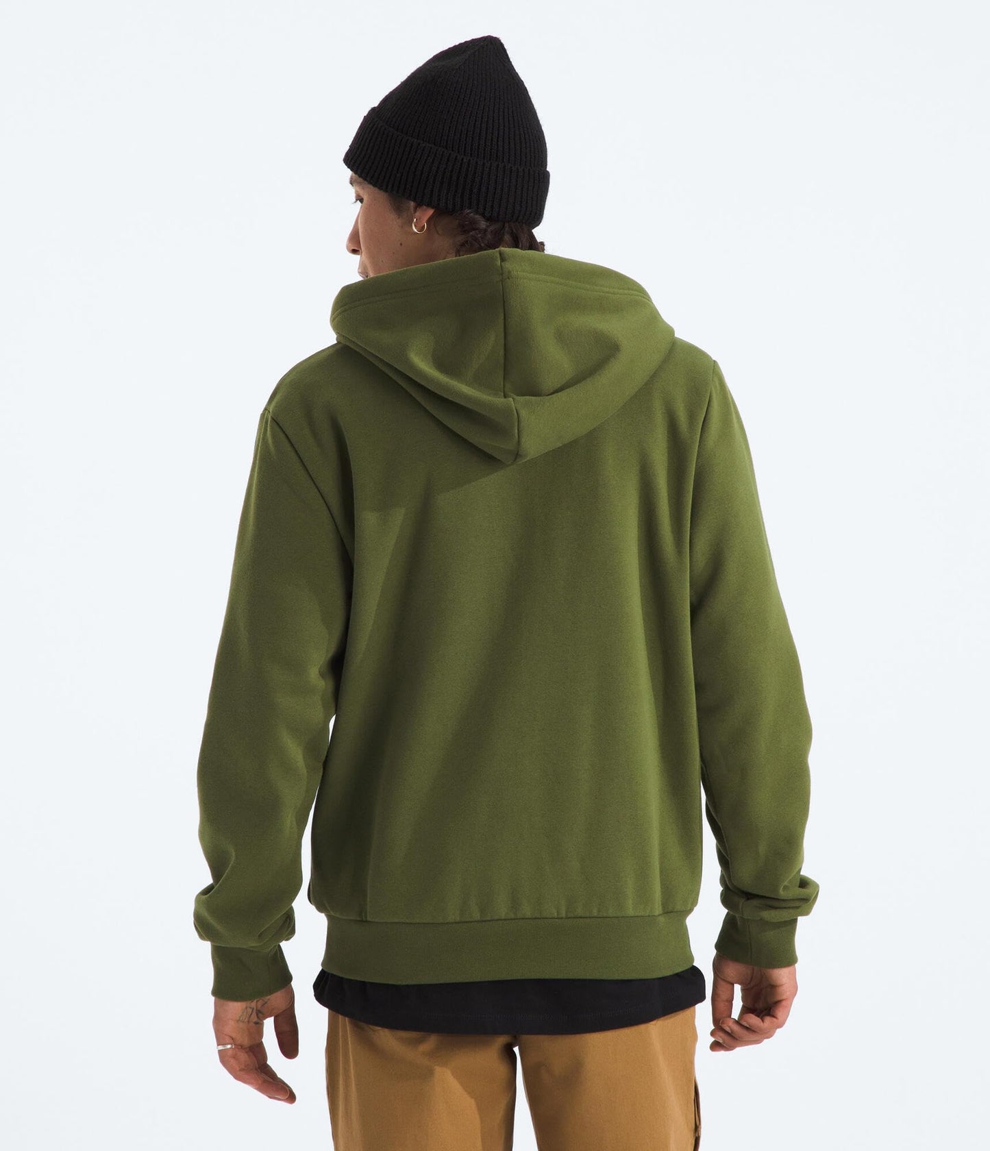 THE NORTH FACE Men's Evolution Simple Dome Full Zip Hoodie | 2 Piece Hood With Adjustable Drawcord, Classic Logo