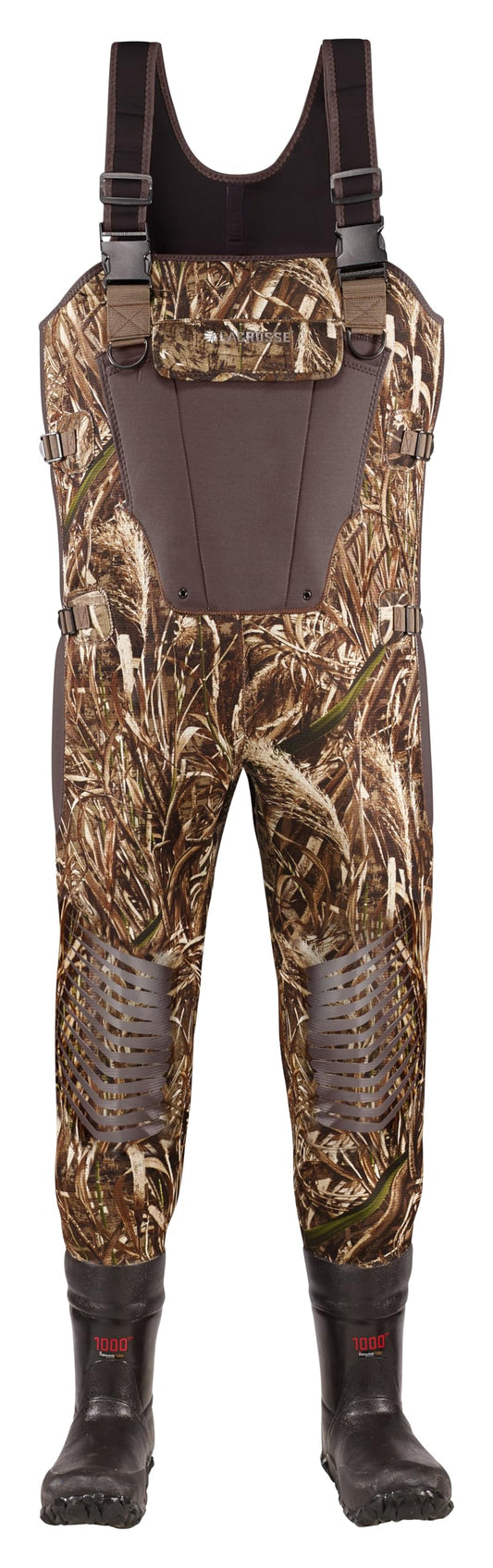 LaCrosse Mallard II 1000G Men's Wader - Waterproof, Insulated, Durable Hunting & Fishing Gear for Cold Weather, Realtree Max-5 - Expandable - 10 M