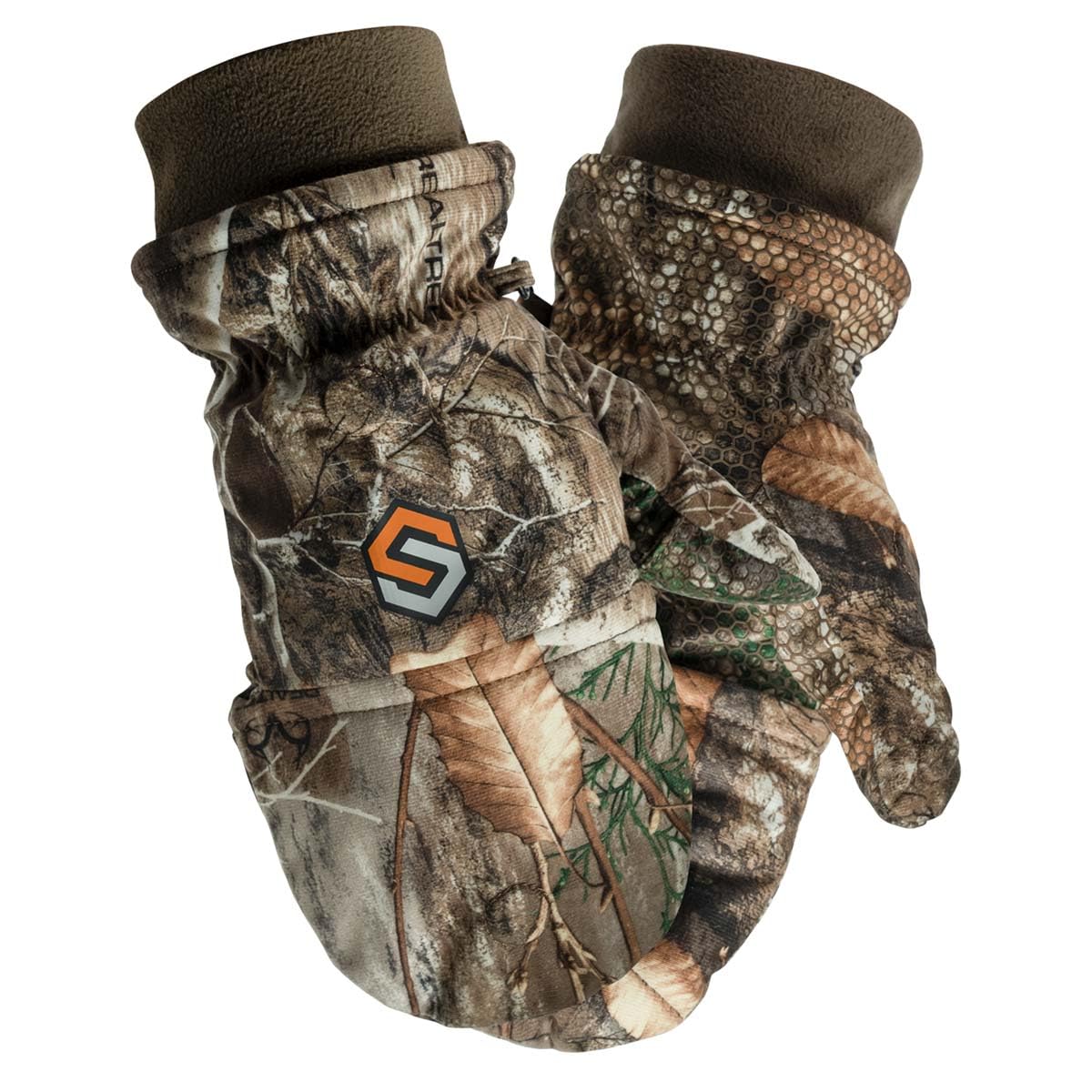 ScentLok Fleece Winter Camo Pop Top Camo Hunting Gloves