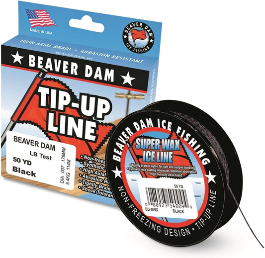 Beaver Dam BD-SWX2050 Tip-Up Line 20Lb Test Tip-Up Line