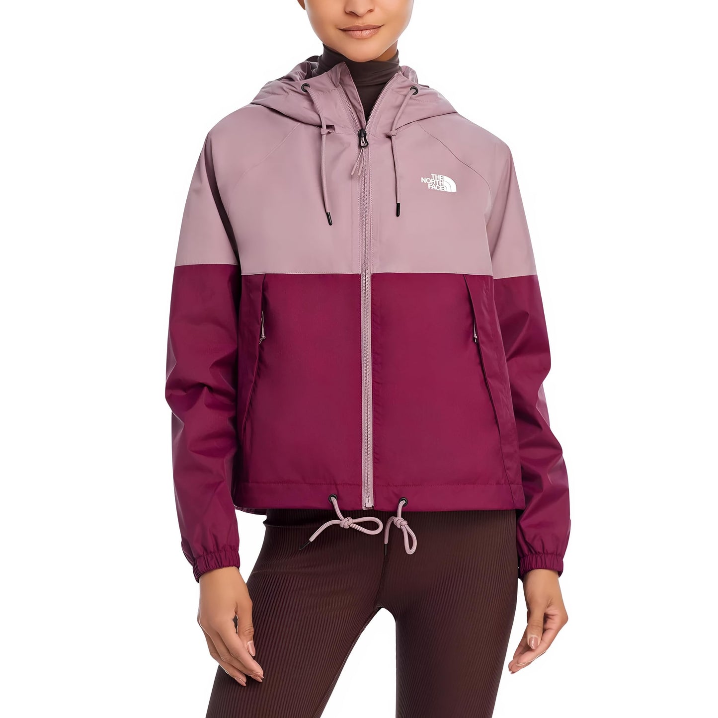 THE NORTH FACE Women's Antora Rain Hoodie (Standard & Plus Size) | Wind & Waterproof With Adjustable Hood & Drawcord Hem