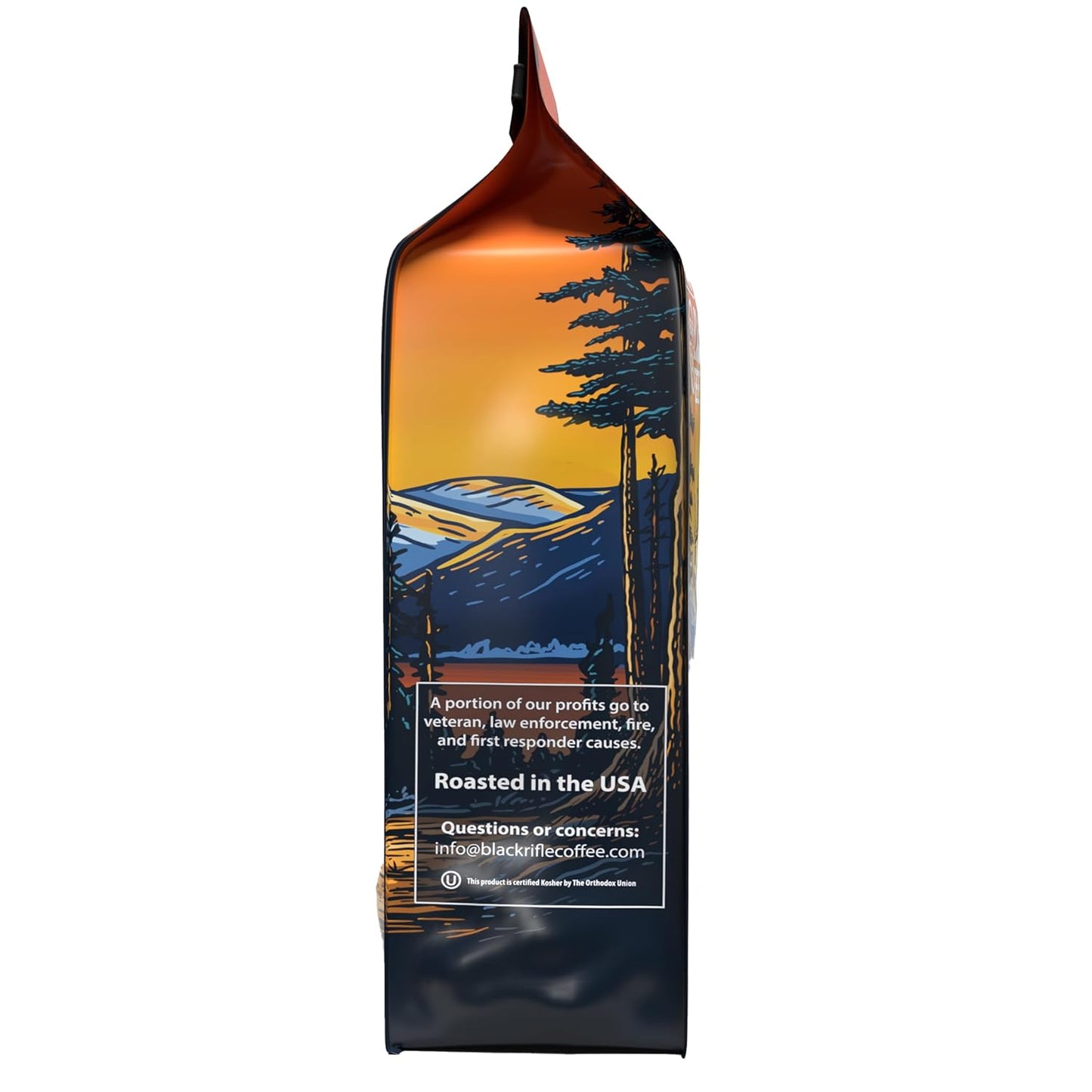 Black Rifle Coffee Company Tactisquatch Dark Roast Ground Coffee, 40 OZ Bag