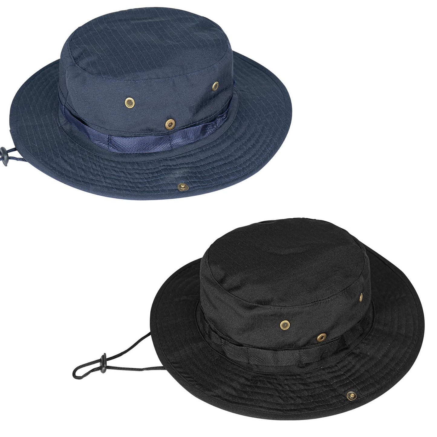 Sun Hats for Men Women Boonie Hat UPF 50+ Bucket Hat Wide Brim UV Protection Fishing Hiking Safari Outdoor Hats