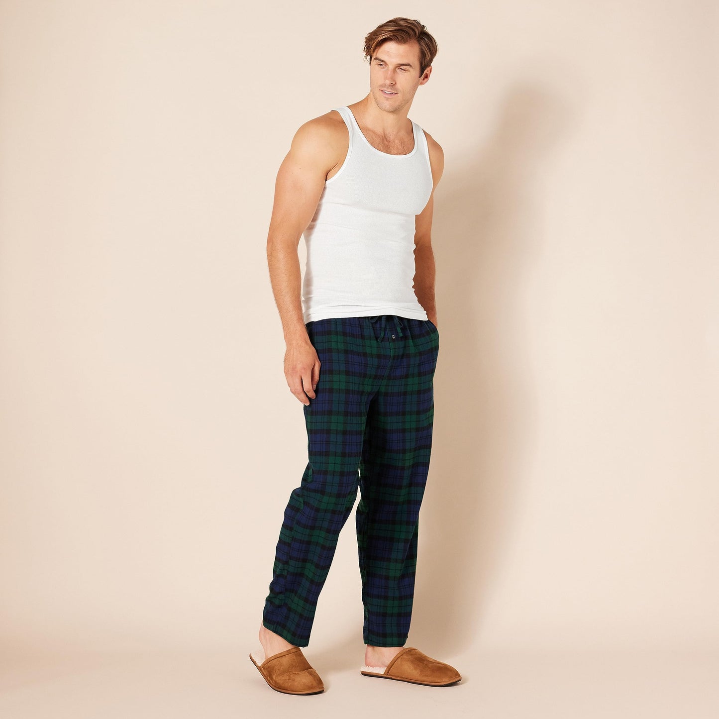 Amazon Essentials Men's Slim Fit Breathable Cotton Tank Undershirts, Pack of 6