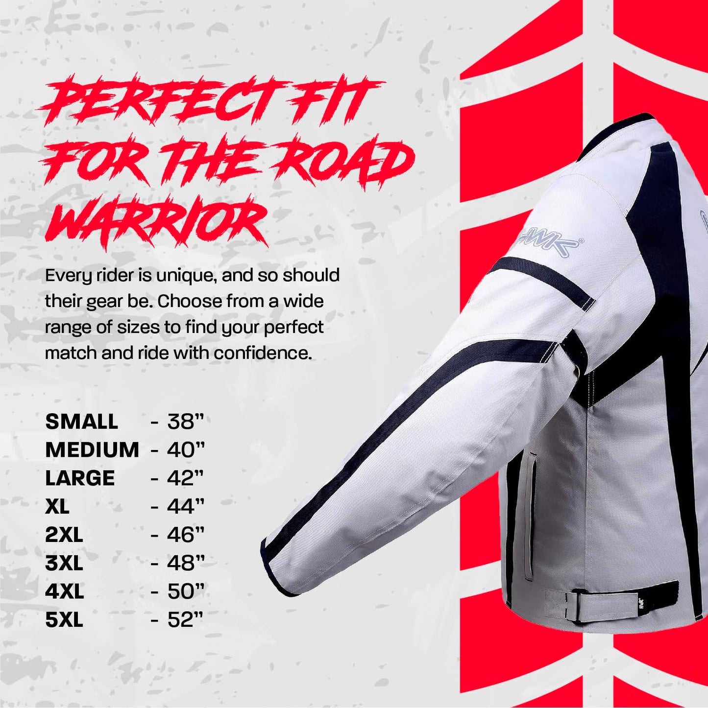 HWK Motorcycle Jacket Men's Riding Textile Racing Motorbike Hi-Vis Biker CE Armored Water Resistant Jackets