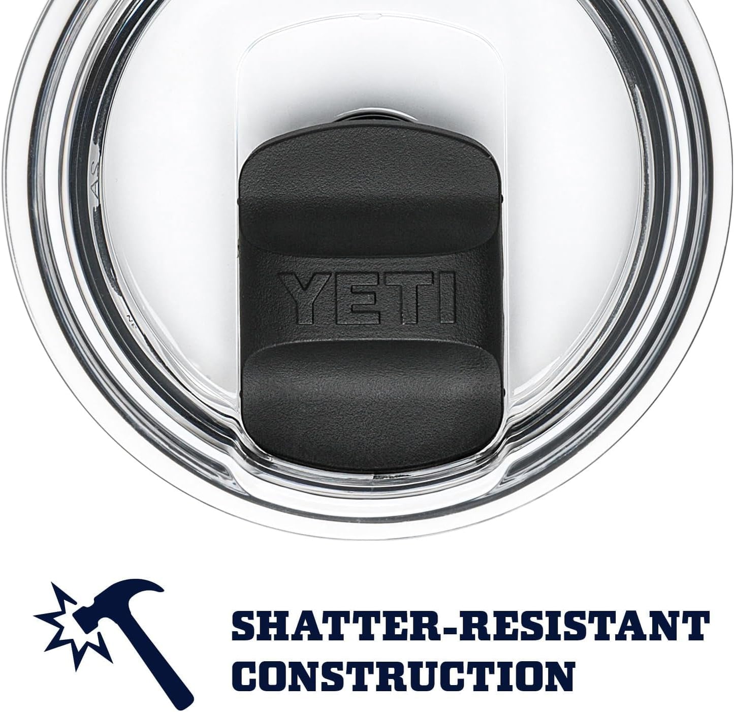 YETI Rambler 20 oz Tumbler, Stainless Steel, Vacuum Insulated with MagSlider Lid, Moon Dust