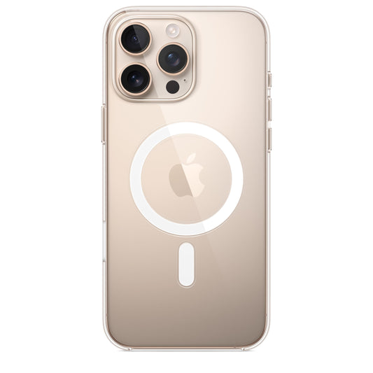 Apple iPhone 16 Pro Max Clear Case with MagSafe and Camera Control: Lightweight Phone Case, Wireless Charging Compatible, Smooth Glossy Finish