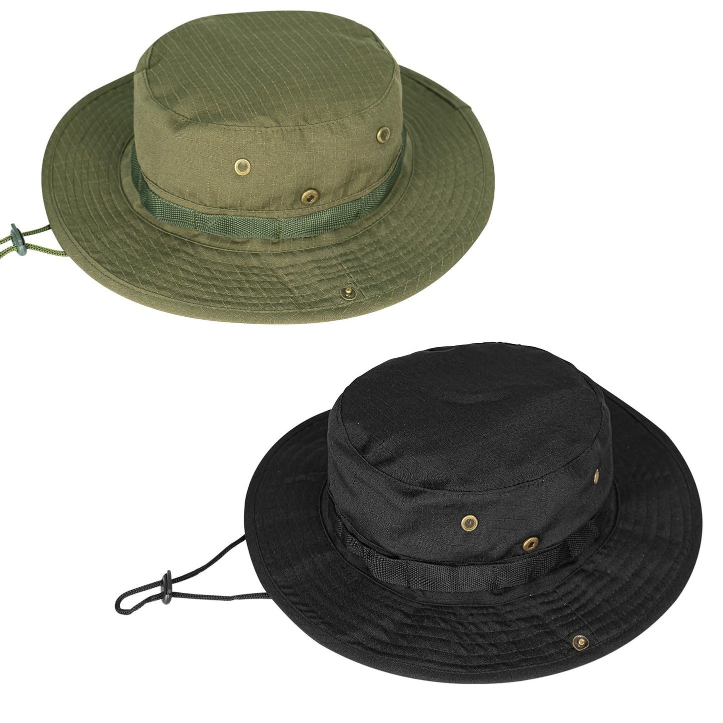 Sun Hats for Men Women Boonie Hat UPF 50+ Bucket Hat Wide Brim UV Protection Fishing Hiking Safari Outdoor Hats
