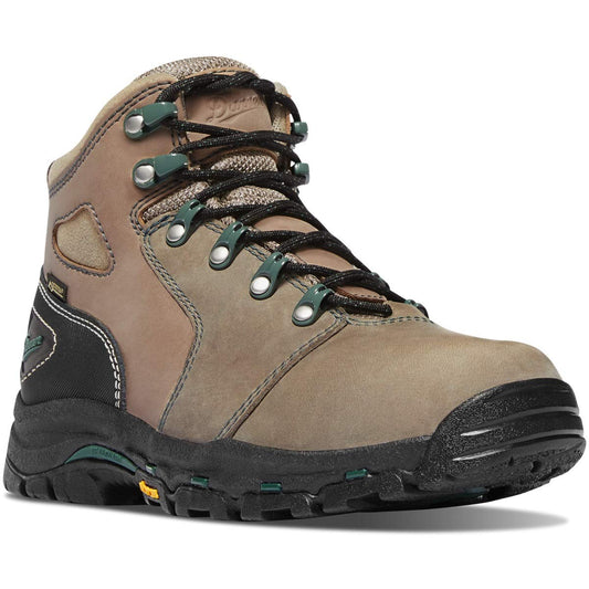 Danner Vicious NMT 4” Composite Toe Work Boots for Women - Waterproof and Breathable Leather Upper, Slip-Resistant Rubber Vibram Outsole, EH Resistant