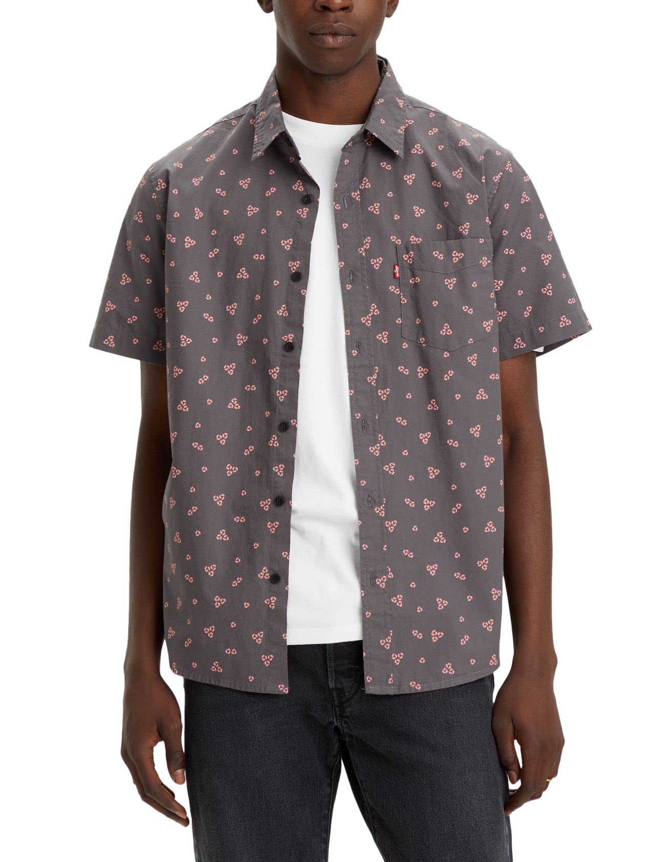 Levi's Men's Classic 1 Pocket Short Sleeve Button Up Shirt