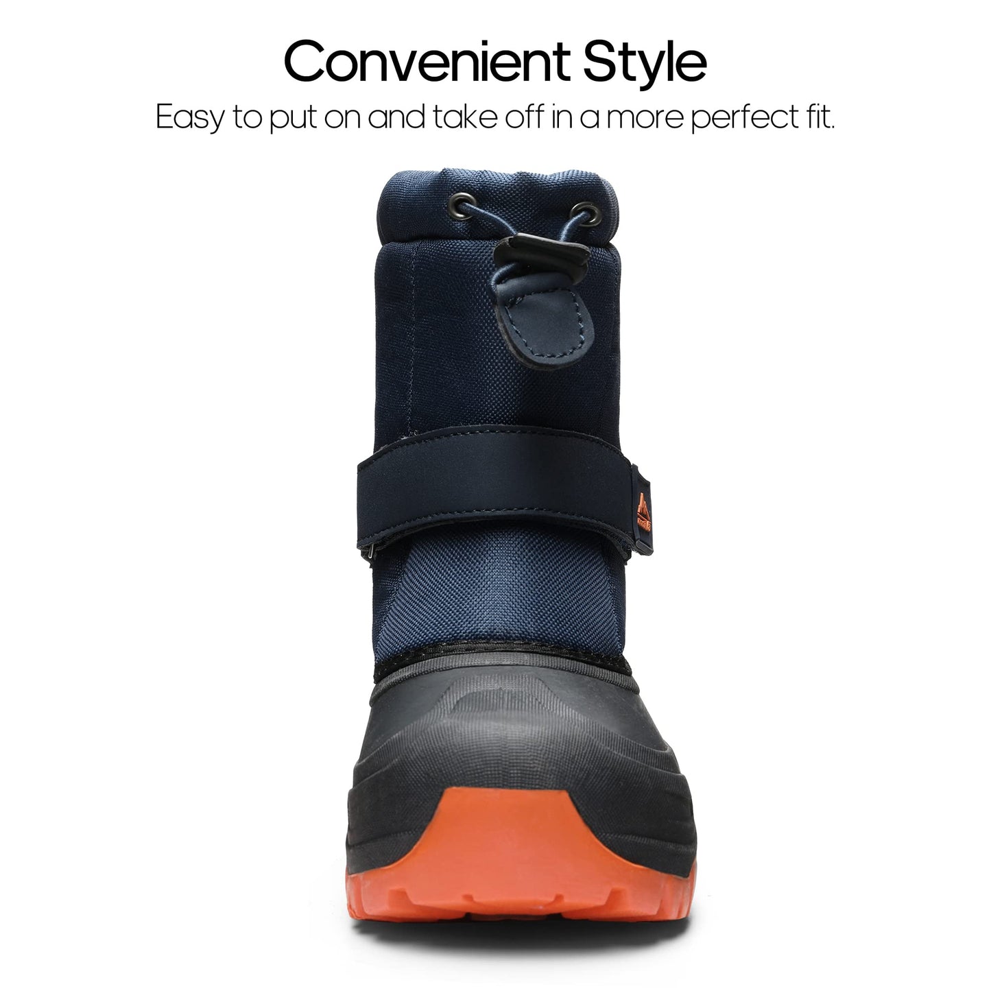 NORTIV 8 Kids Snow Boots Boy's Girl's Waterproof Cold Weather Classic Booties Hiking Outdoor Shoes (Little Kids/Big Kids)