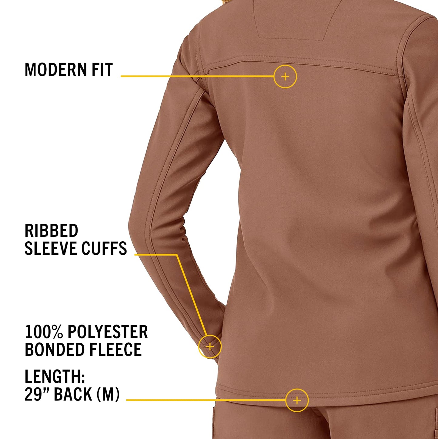 Carhartt Women's Fluid Resistant Fleece Jacket