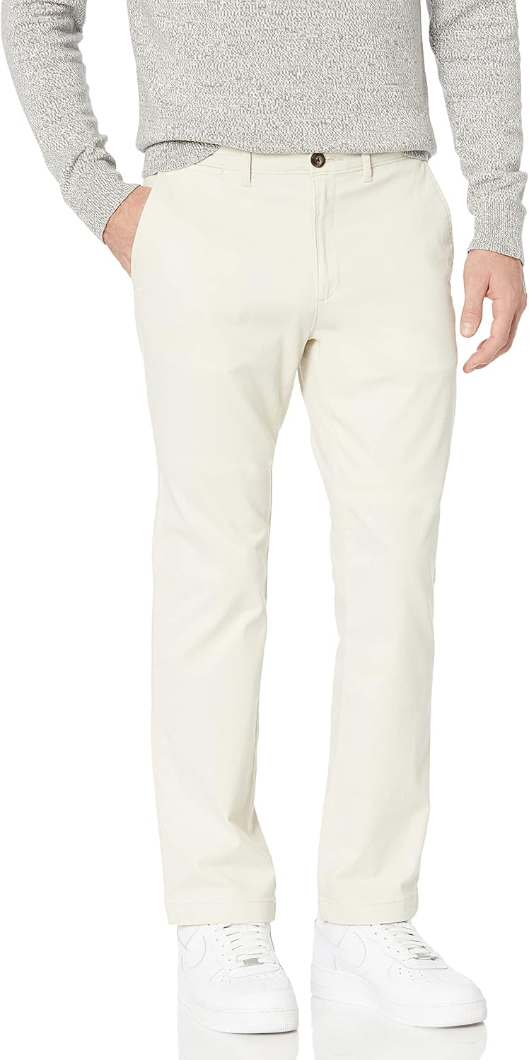 Amazon Essentials Men's Straight-Fit Casual Stretch Chino Pant