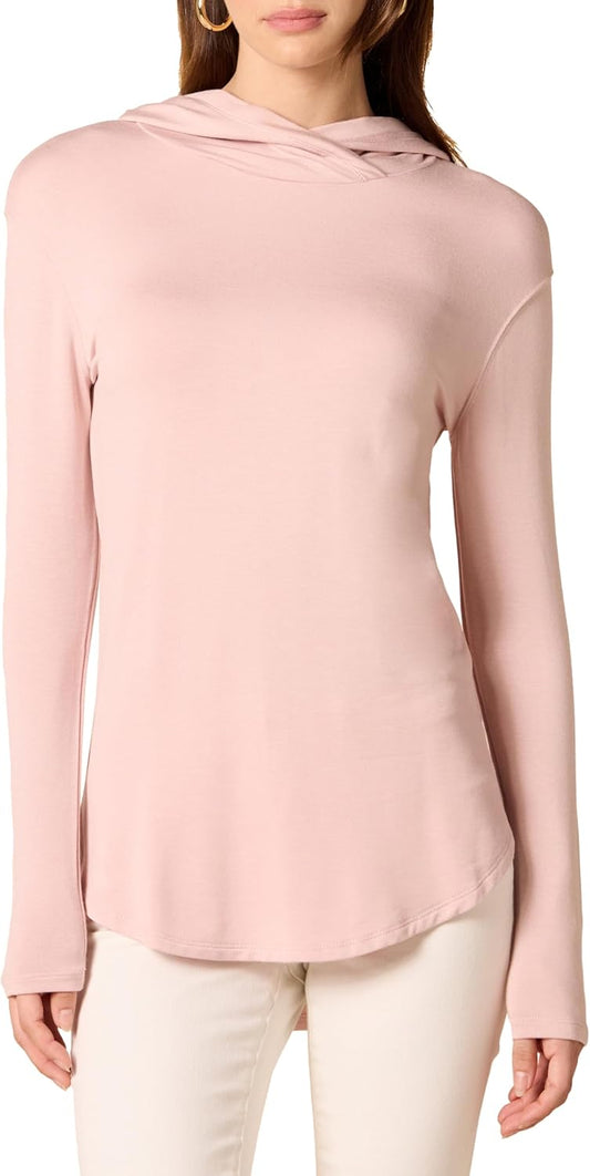 Amazon Essentials Women's Supersoft Terry Hoodie, Standard-Fit Long-Sleeve Pullover