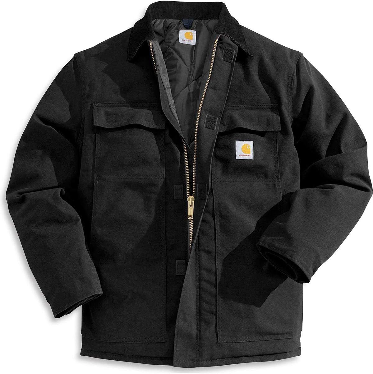 Carhartt Men's Loose Fit Firm Duck Insulated Traditional Coat