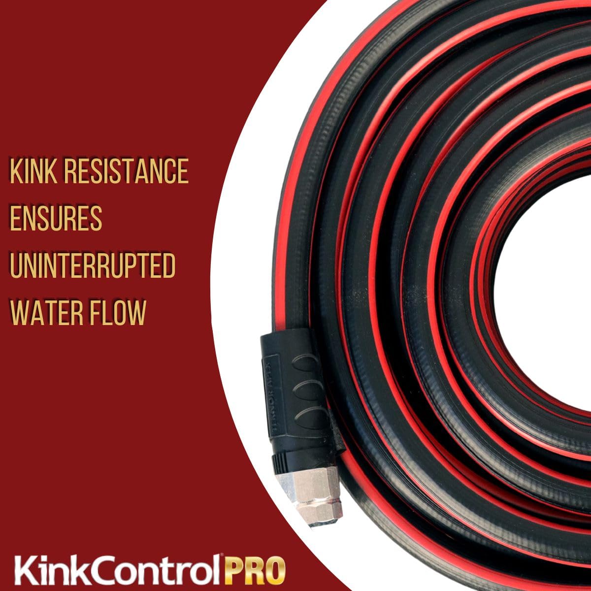 Kink Control Plus 8567-50 Garden Hose, 5/8 in. x 50 ft