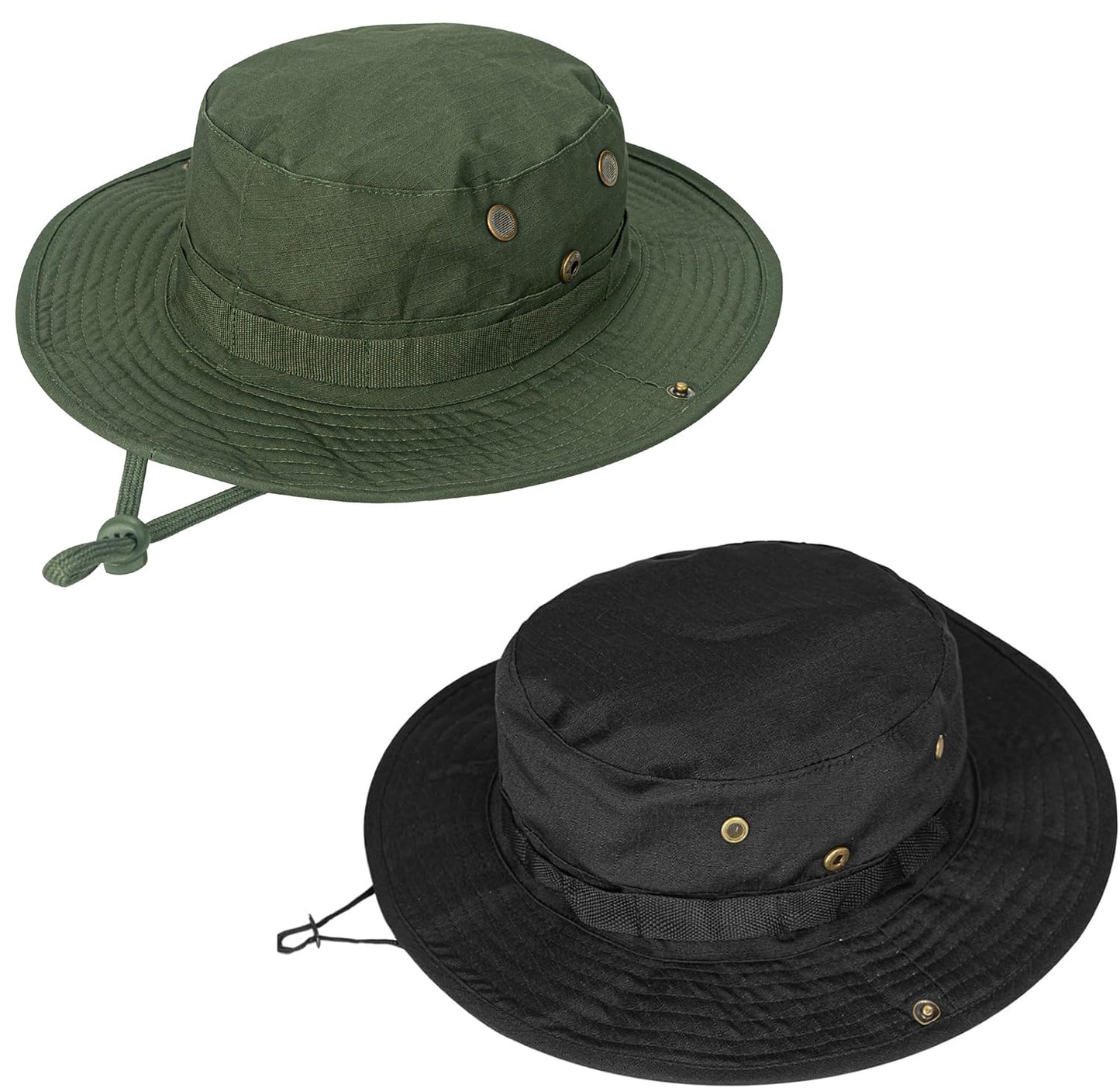 Sun Hats for Men Women Boonie Hat UPF 50+ Bucket Hat Wide Brim UV Protection Fishing Hiking Safari Outdoor Hats