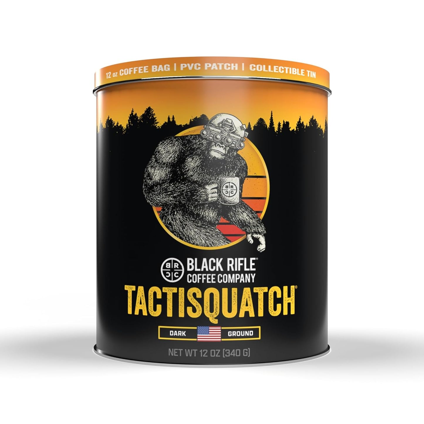 Black Rifle Coffee Company Tactisquatch Dark Roast Ground Coffee, 40 OZ Bag