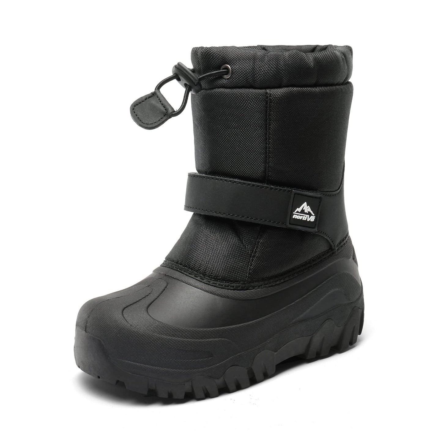 NORTIV 8 Kids Snow Boots Boy's Girl's Waterproof Cold Weather Classic Booties Hiking Outdoor Shoes (Little Kids/Big Kids)