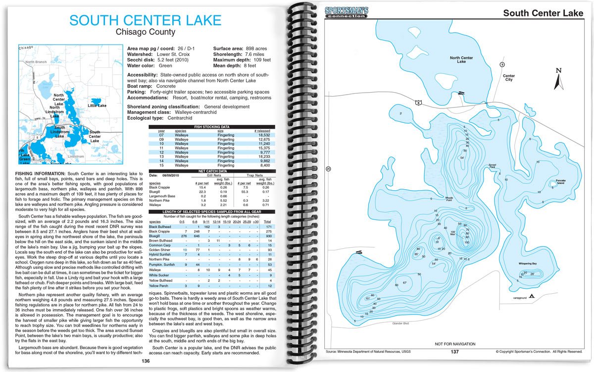 East Metro Area Minnesota Fishing Map Guide