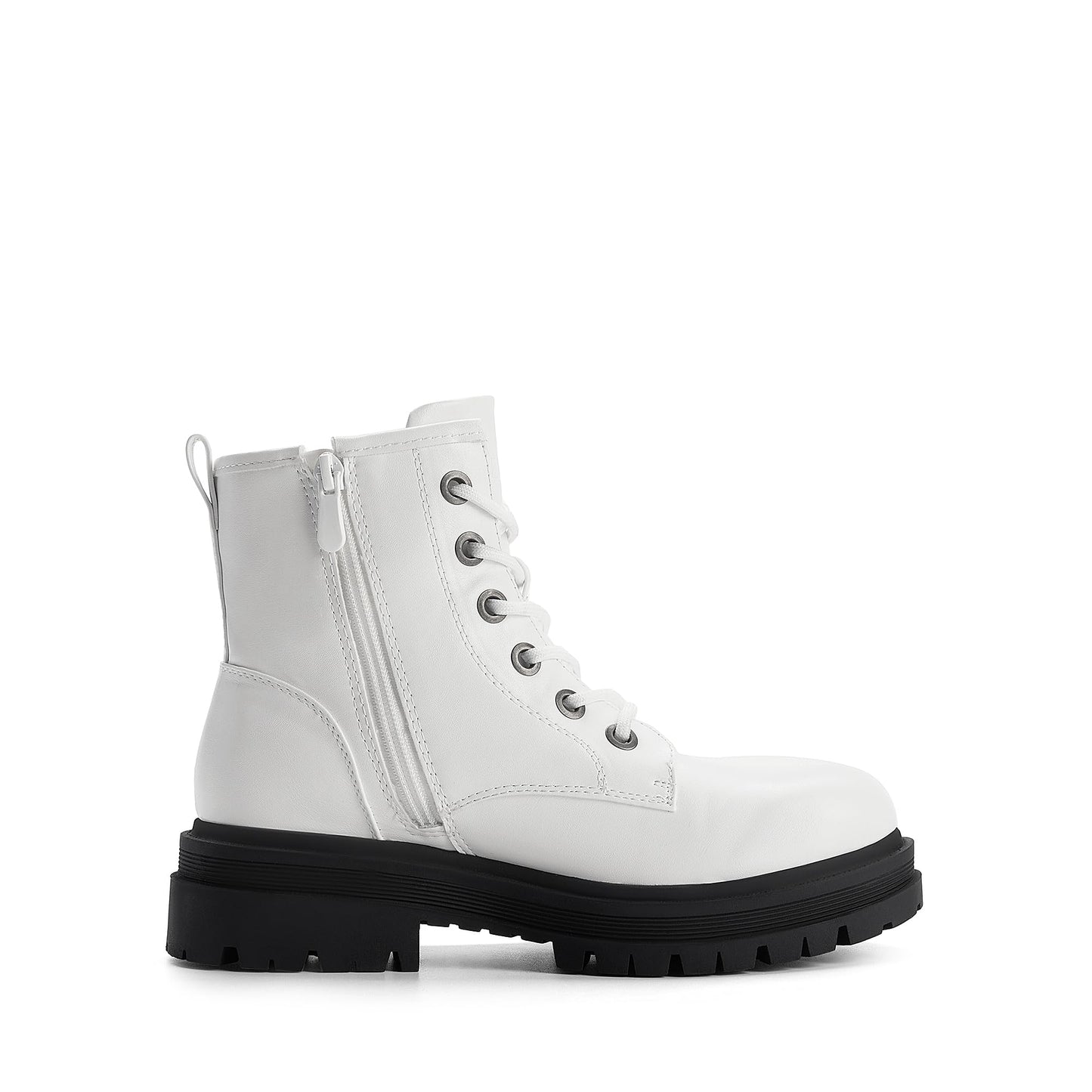 DREAM PAIRS Lace-up Combat Boots Ankle Booties for Women
