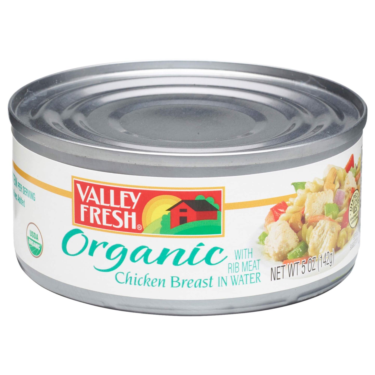 VALLEY FRESH, Chuck Chicken in Water, White & Dark, 10 Ounce (Pack of 12)