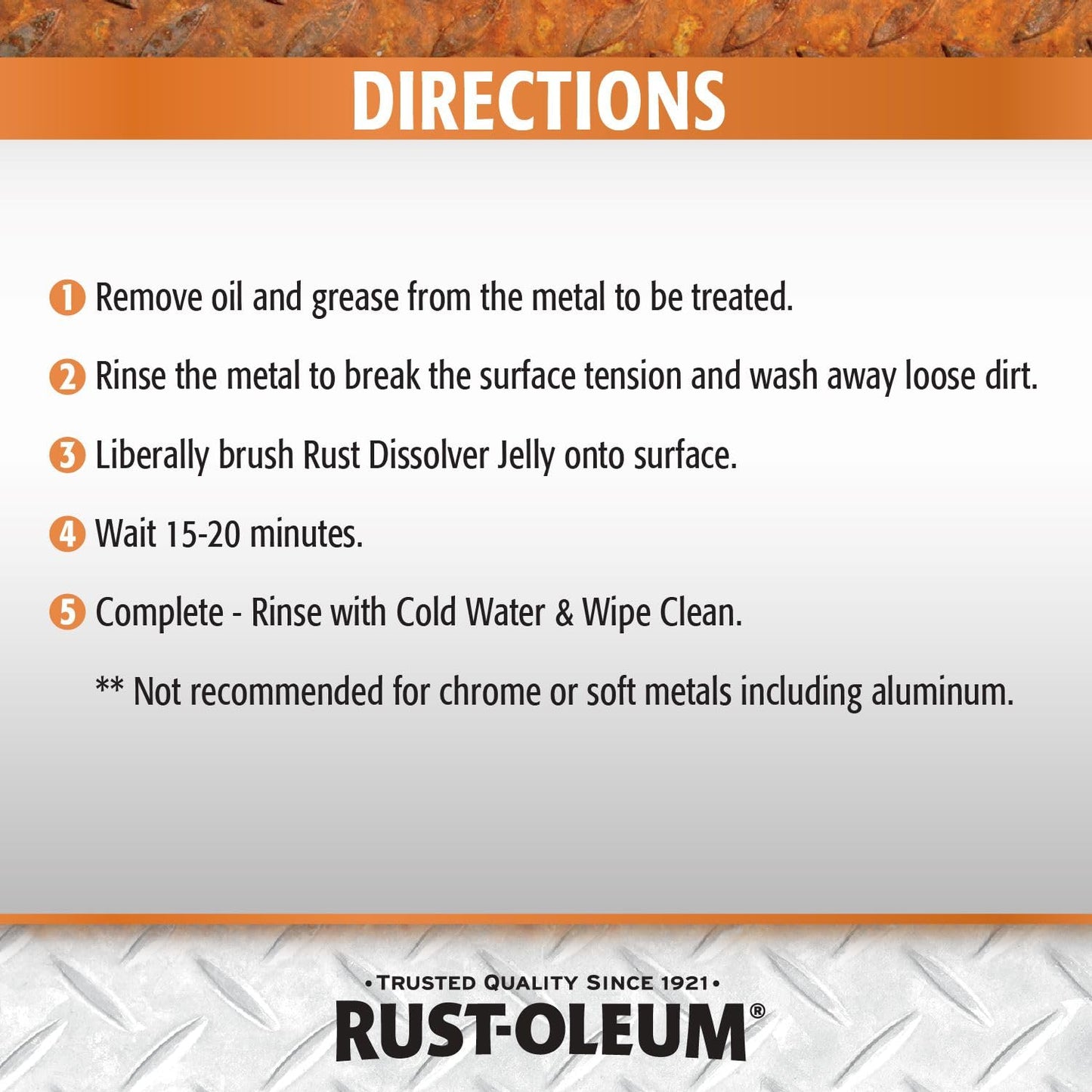 Rust-Oleum Rust Dissolver Trigger Spray Gel | Heavy-Duty Corrosion Remover for Metal Tools, Cars, Bikes, Grills, Bolts, Firearms & More | 32 oz