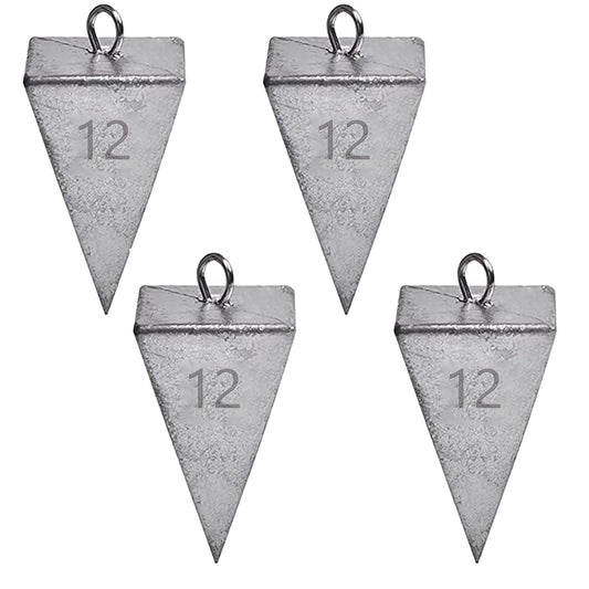 Fishing Weights Sinkers Pyramid Sinkers Surf Fishing Sinkers for Saltwater Fishing Gear Tackle 1oz 2oz 3oz 4oz 5oz 6oz 8oz 10oz 12oz 14oz 16oz