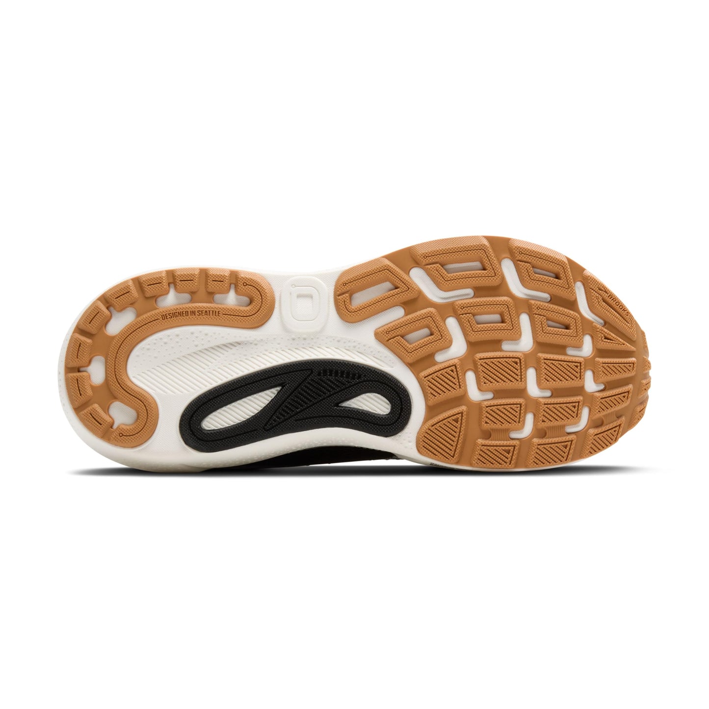 Brooks Women’s Adrenaline GTS 24 Supportive Running Shoe - Coconut/Black/Biscuit - 8.5 Medium