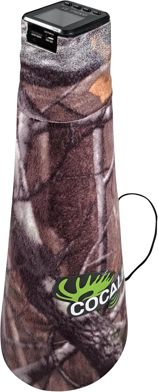 COCALL2X Electronic Deer Call, Moose Hunting Game Call - Low Pitch Deer Calls for Hunting, Exceptional Sound Quality - Camouflage Predator Call - Includes SD Card with 10 Basic Moose and Deer Sounds