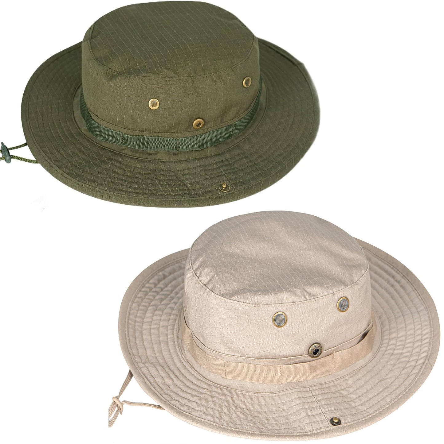 Sun Hats for Men Women Boonie Hat UPF 50+ Bucket Hat Wide Brim UV Protection Fishing Hiking Safari Outdoor Hats