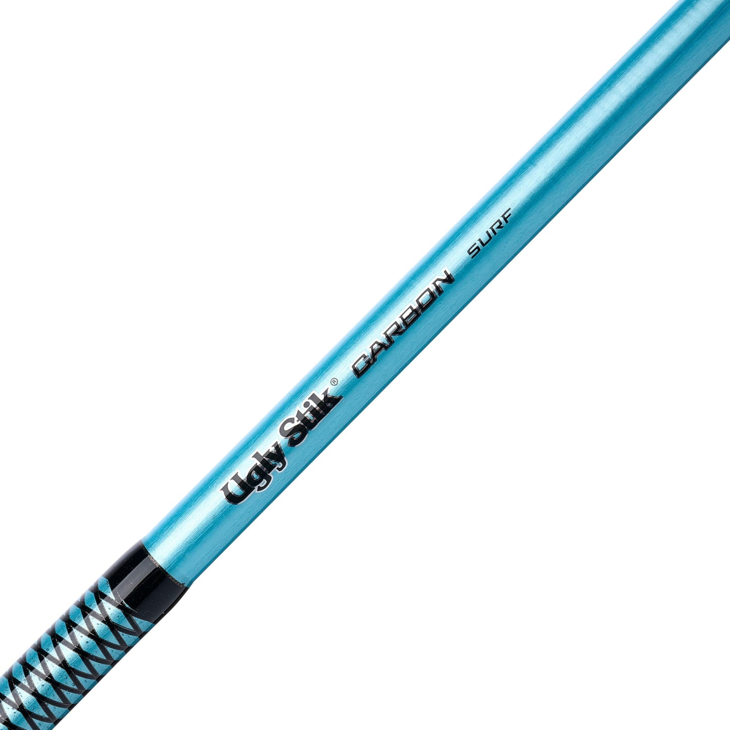 Ugly Stik 10' Carbon Surf Spinning Rod, 2 Piece Fishing Rod, Medium Heavy Rod Power, 15-30 lb Line Rating, Lure Rating 1-5 oz