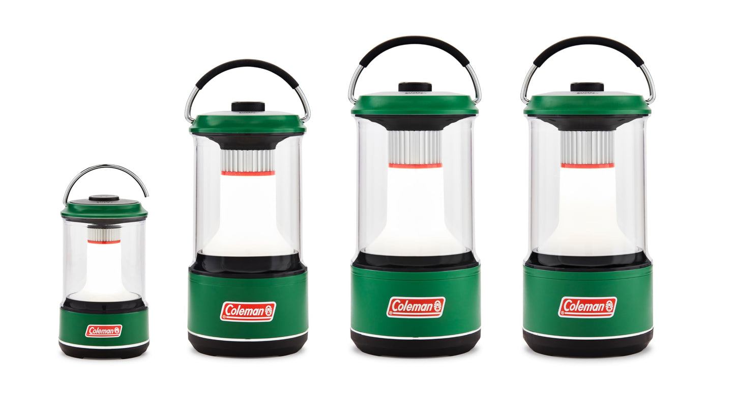 Coleman BatteryGuard LED Lantern Shines up to 1000L, Water-Resistant, Batteries Last up to 25% Longer Than Other Lanterns