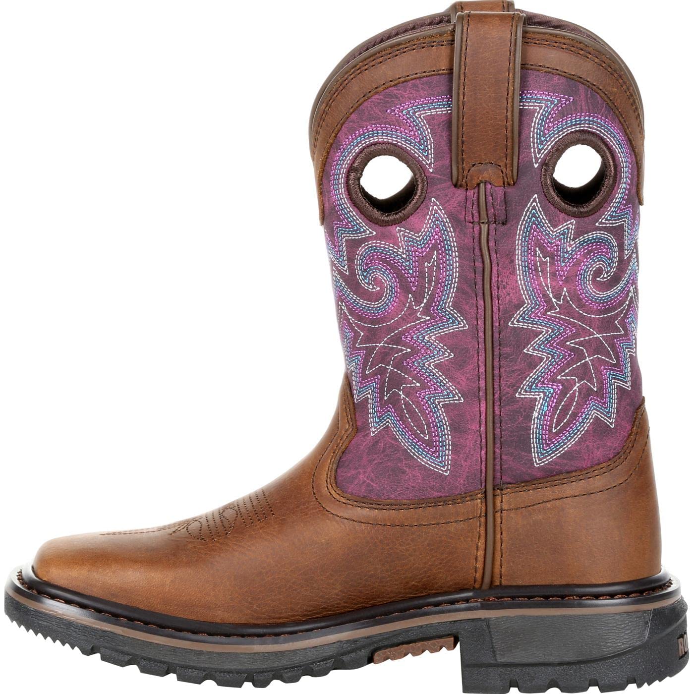 ROCKY Kid's Original Ride FLX Western Boot