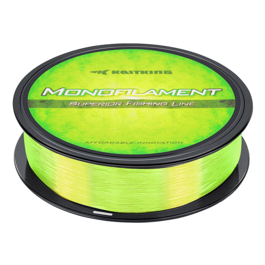 KastKing Premium Monofilament Fishing Line,Sunrise Yellow,300Yds,6LB